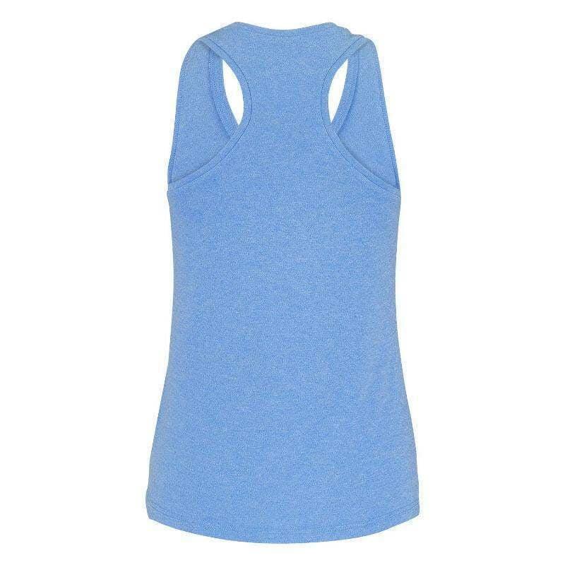 Babolat Play Camiseta Feminina Branca, Azul Laranja 3/5