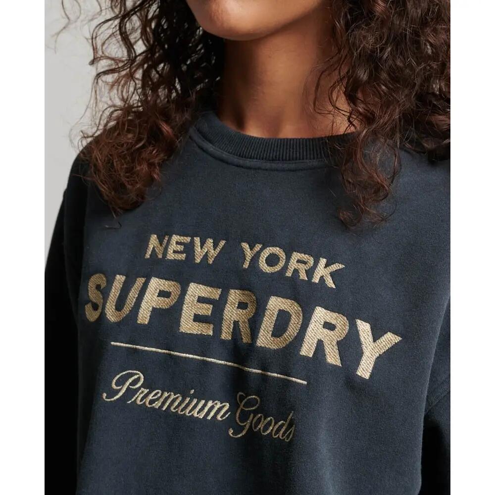 Sweatshirt woman Superdry Luxe Metallic 2/5