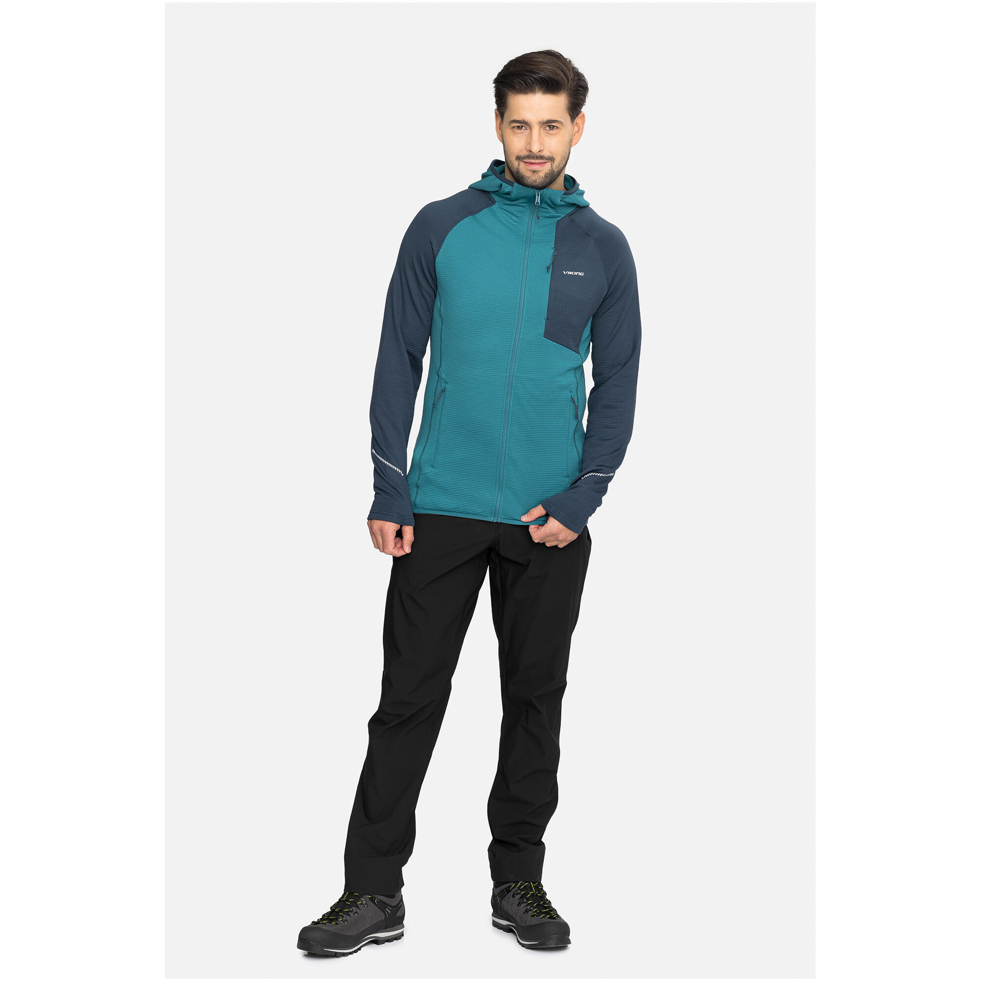 Bluza męska VIKING Birger Man rozpinana z kapturem 2/7