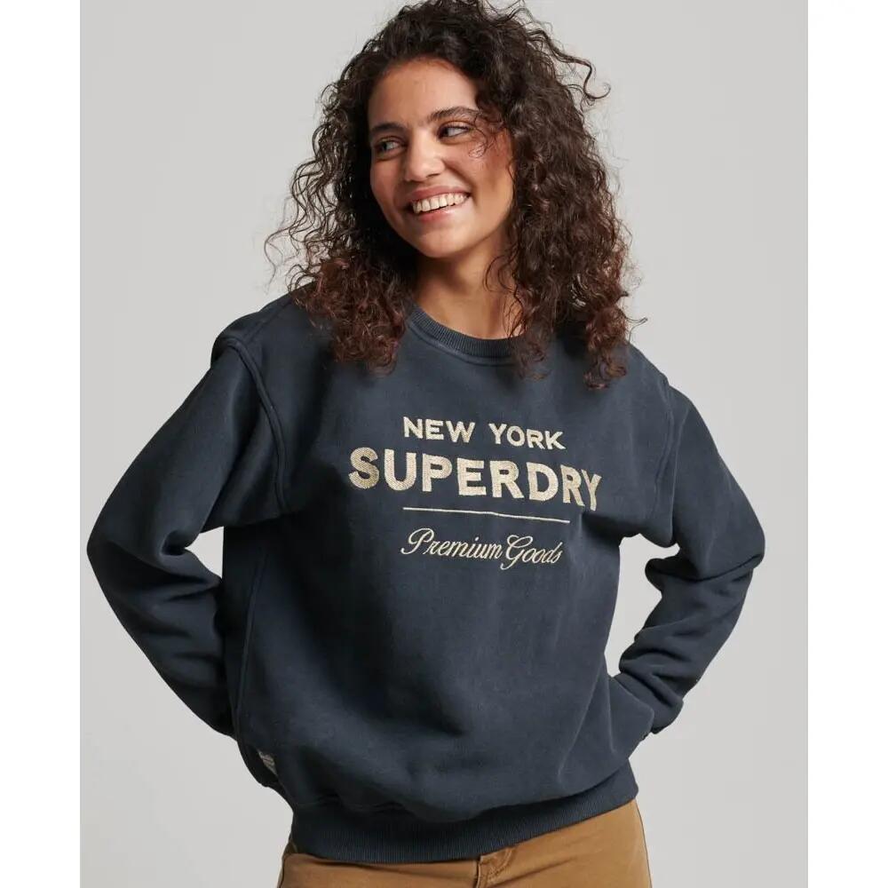 Sweatshirt woman Superdry Luxe Metallic 5/5