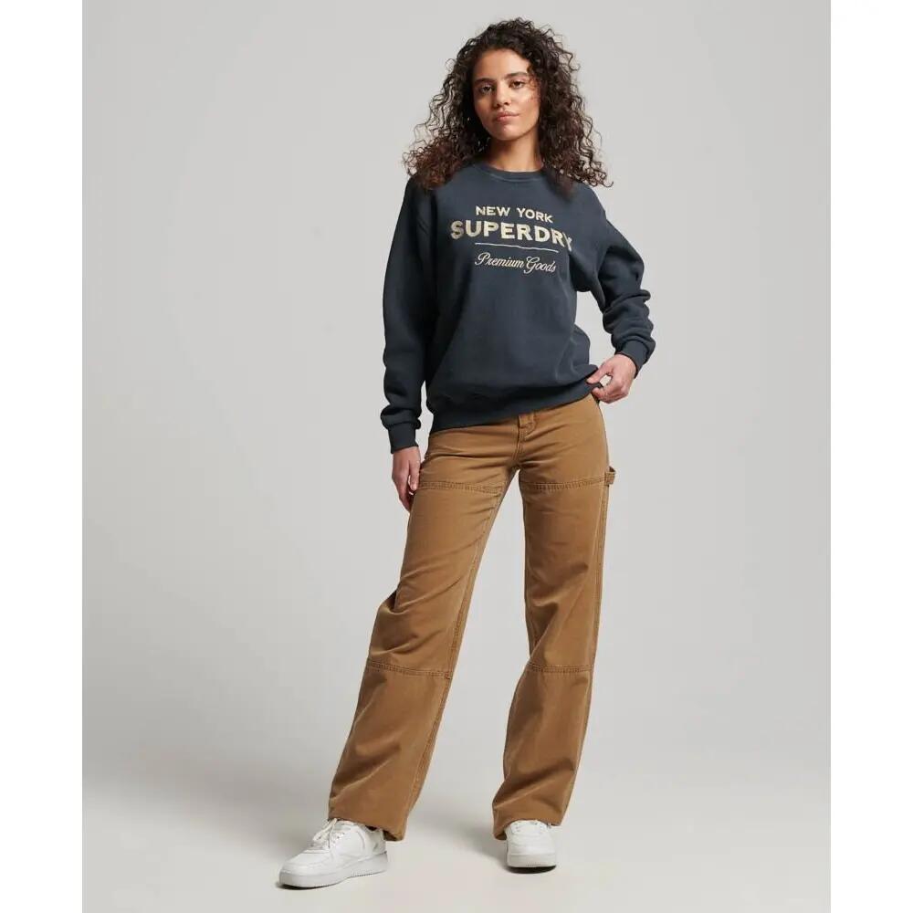 Sweatshirt woman Superdry Luxe Metallic 4/5