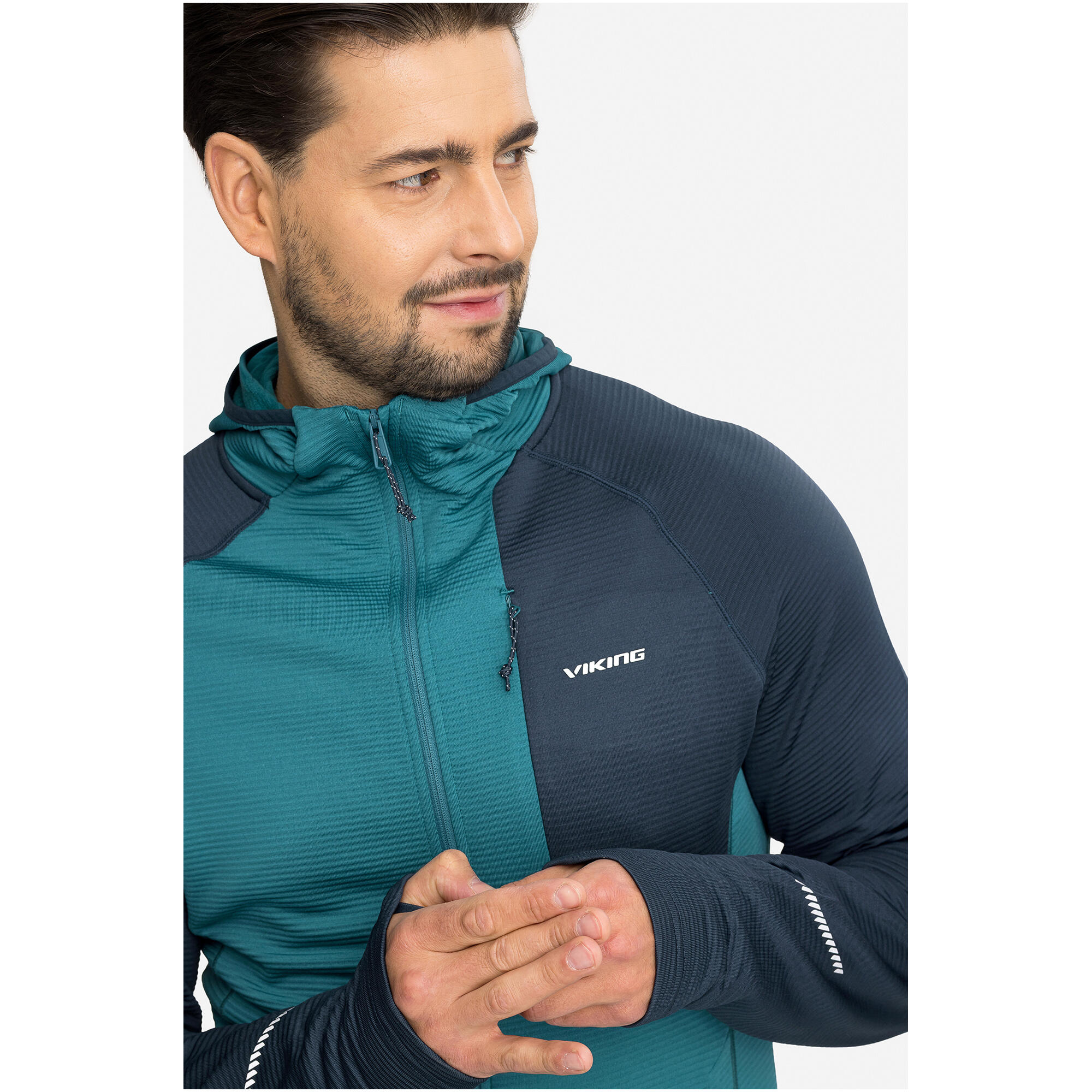 Bluza męska VIKING Birger Man rozpinana z kapturem 5/7