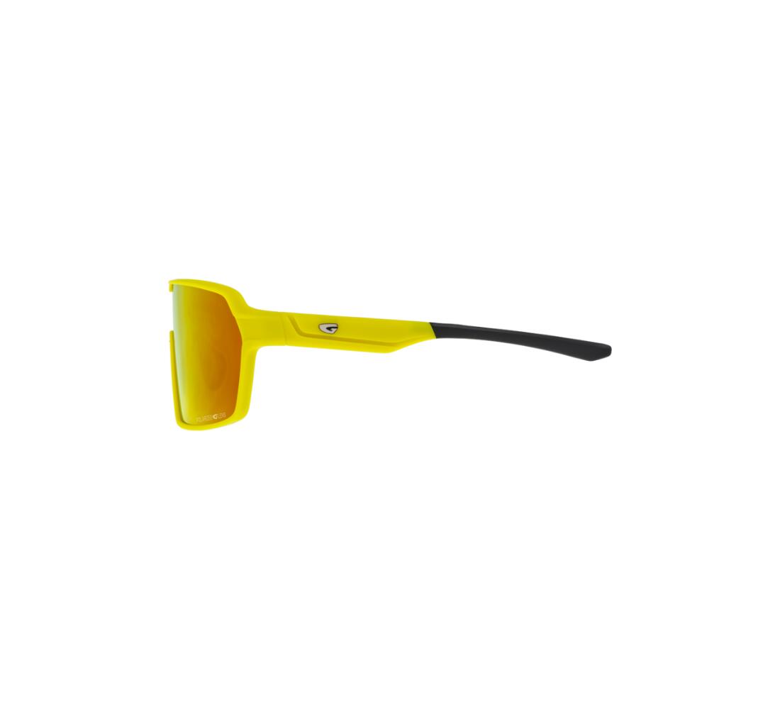 Running  Grilamid TR90 GOG KRONOS - Sunglasses cat. 3 | Matt neon yellow/black 4/4