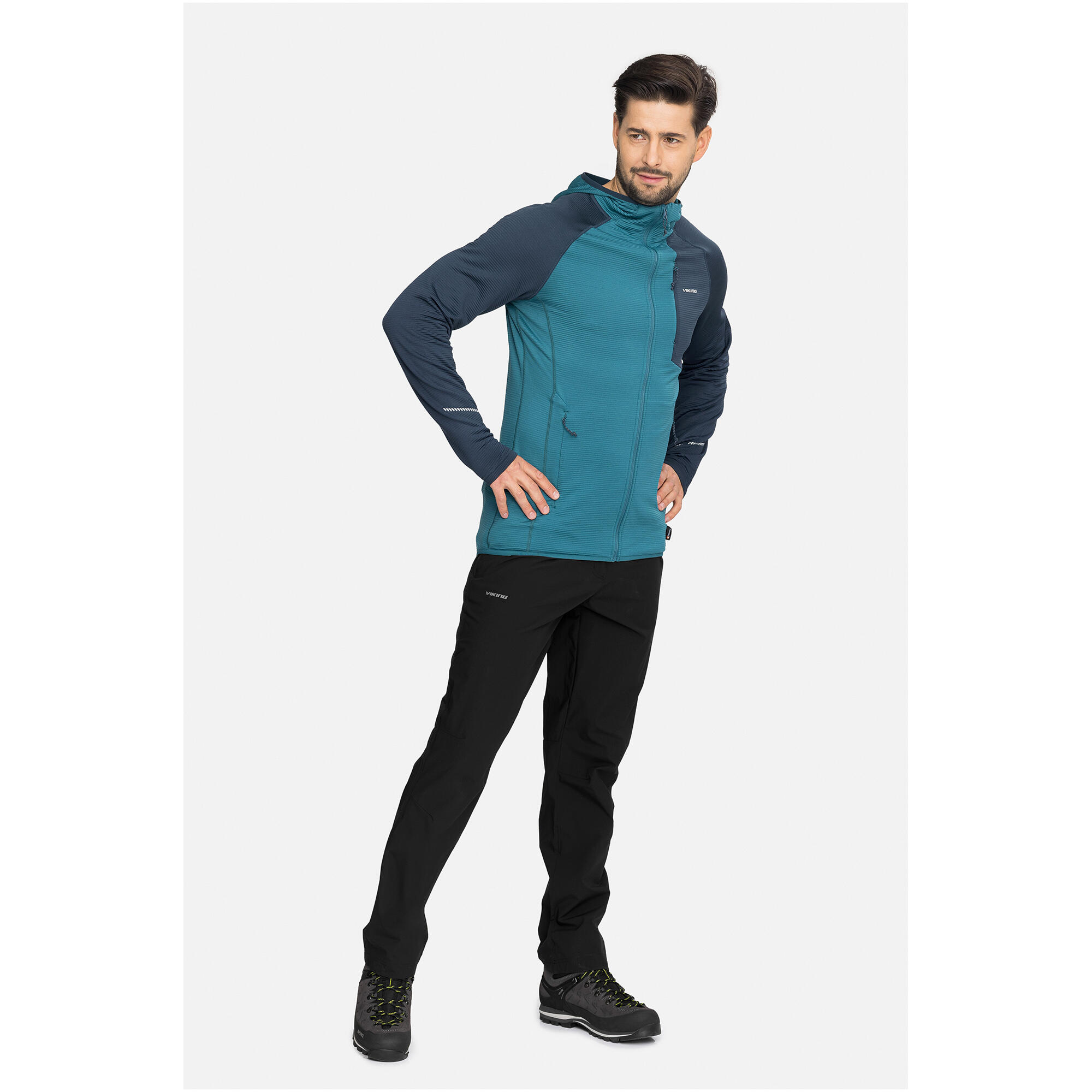 Bluza męska VIKING Birger Man rozpinana z kapturem 4/7