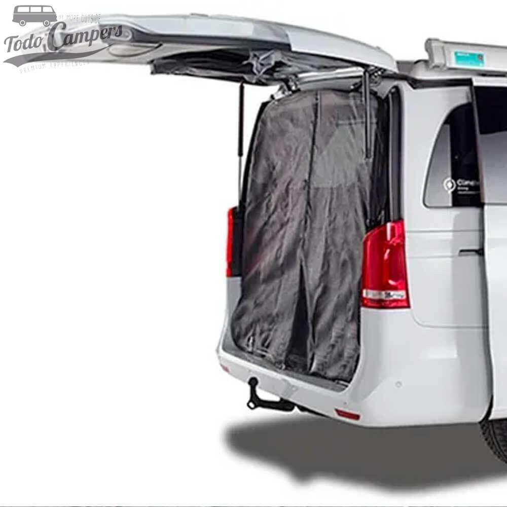Mosquitera con imanes y velcro para apertura trasera de VWT5, T6 y T6.1 2/7