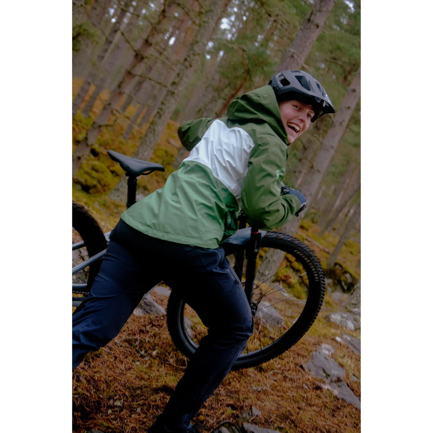 Cazadora impermeable mujer Endura Singletrack II 4/5