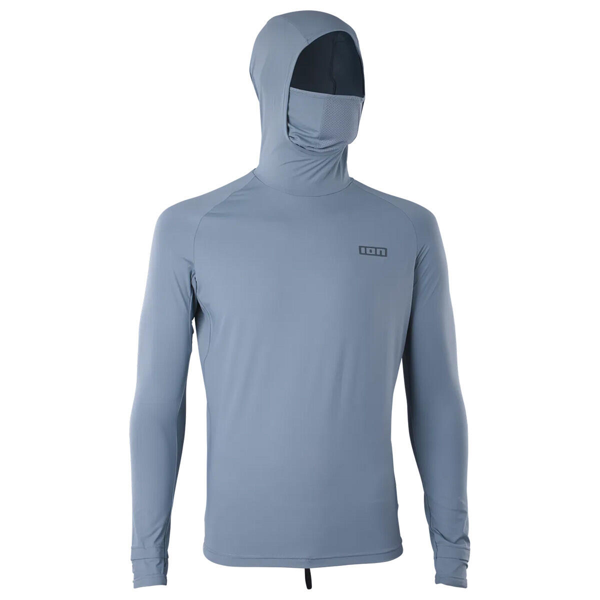 Koszulka lycra ION Rashguard Storm Pro LS Men Silver-Green 2026 5/6