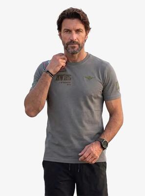 T-shirt Aviazione Esercito uomo in cotone