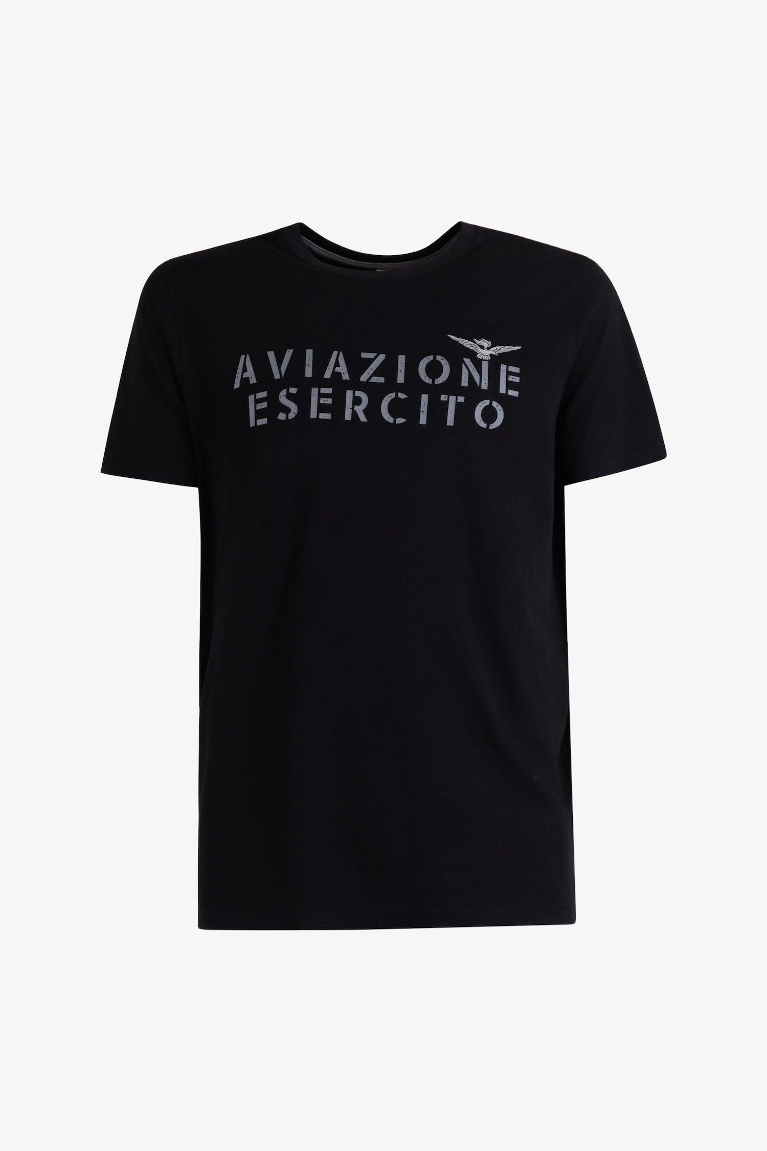 T-shirt Aviazione Esercito uomo in cotone 2/5