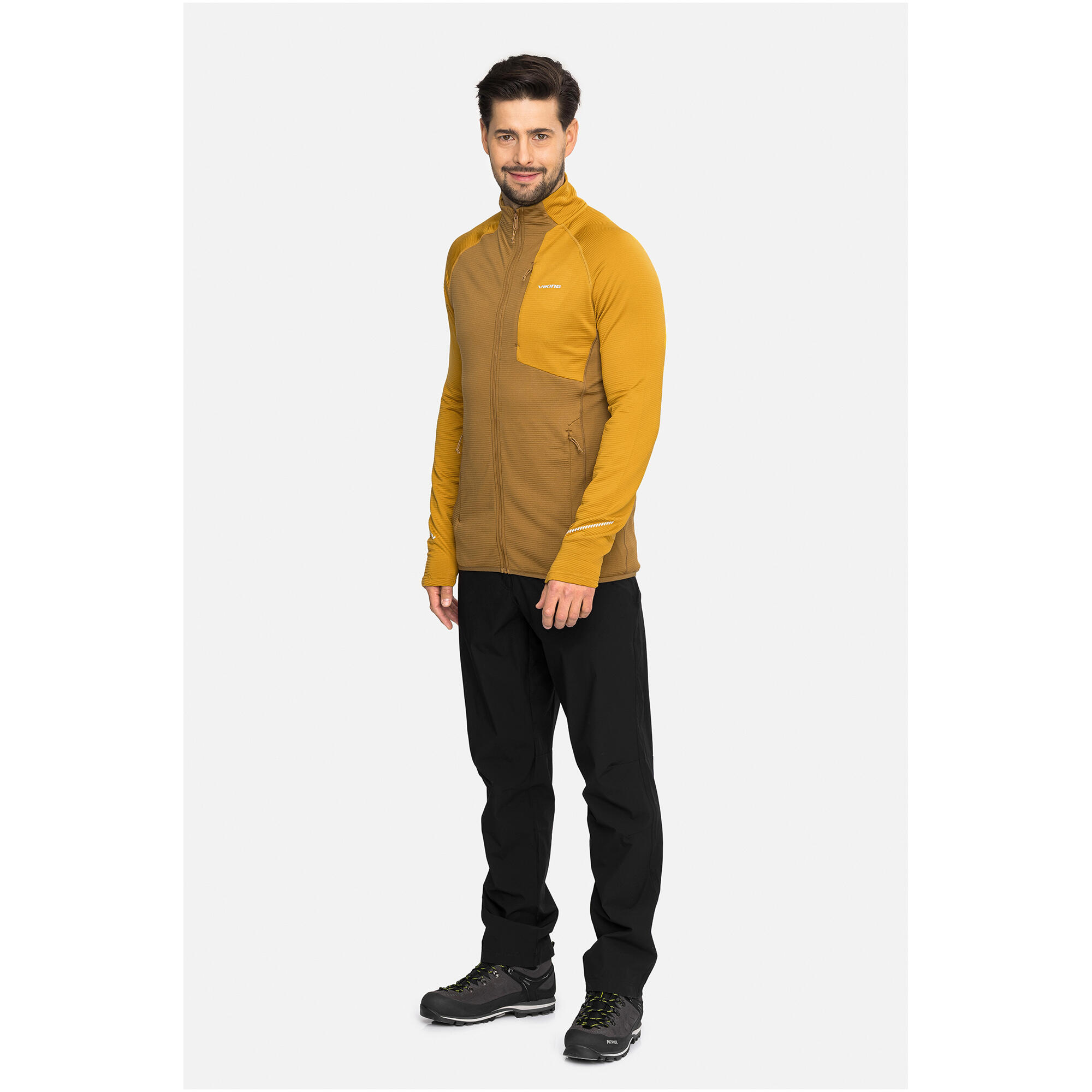 Herren Fleecejacke VIKING Birger mit Reißverschluss 2/7