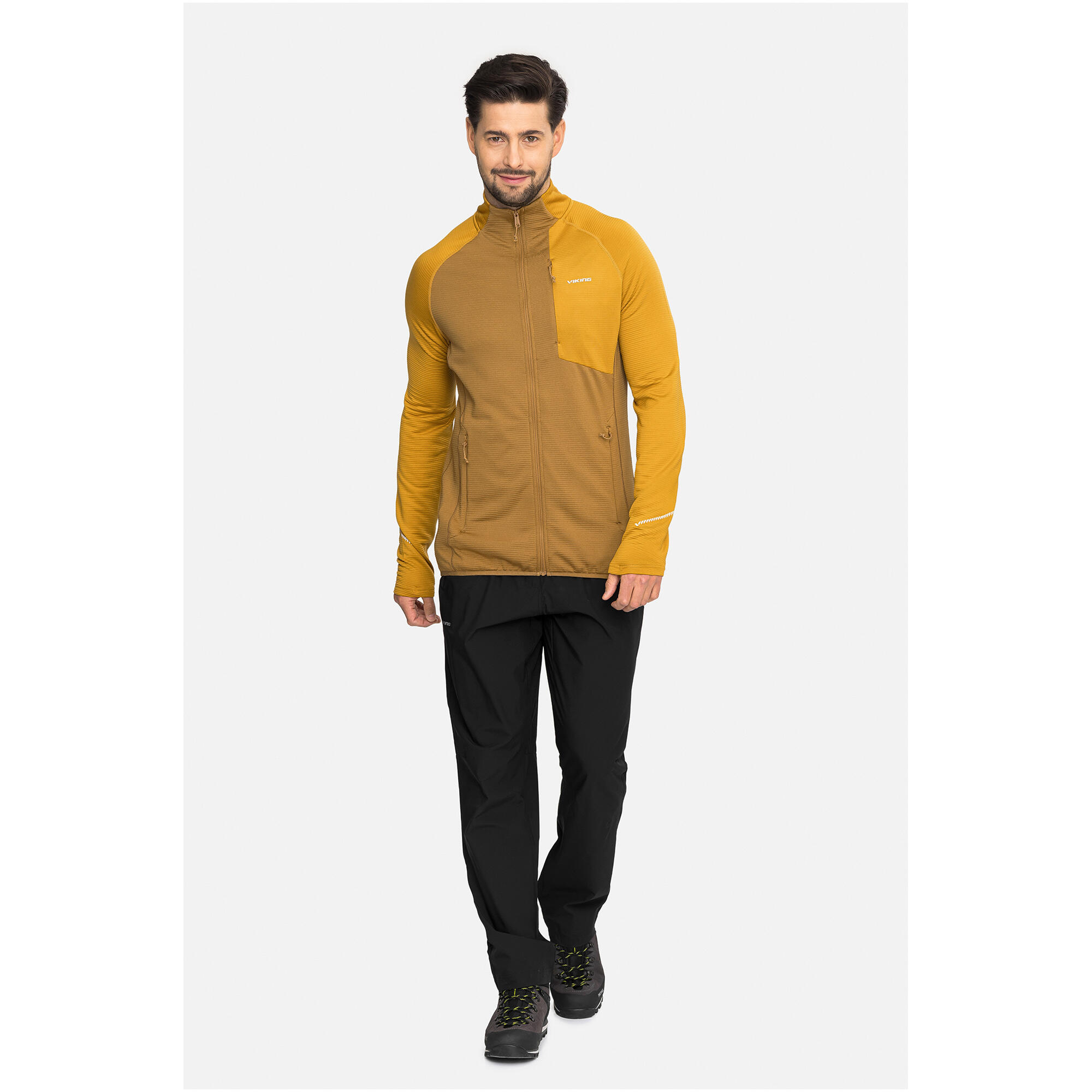 Herren Fleecejacke VIKING Birger mit Reißverschluss 4/7