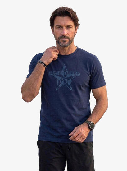 T-shirt Esercito uomo in cotone
