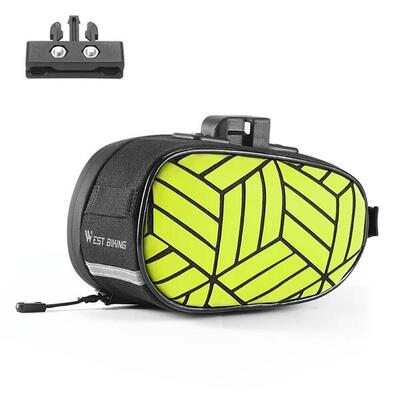 Reflecterende zadeltas voor mountainbike en racefiets