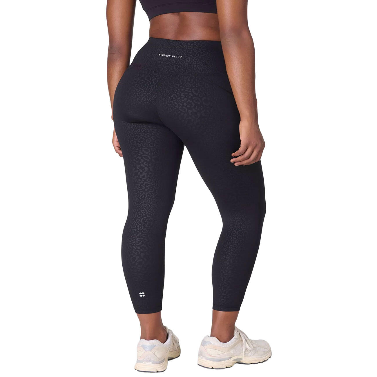 SWEATY BETTY All Day Leggings  ZWARTE REPTIELPRINT (RELIËF) M 3/7