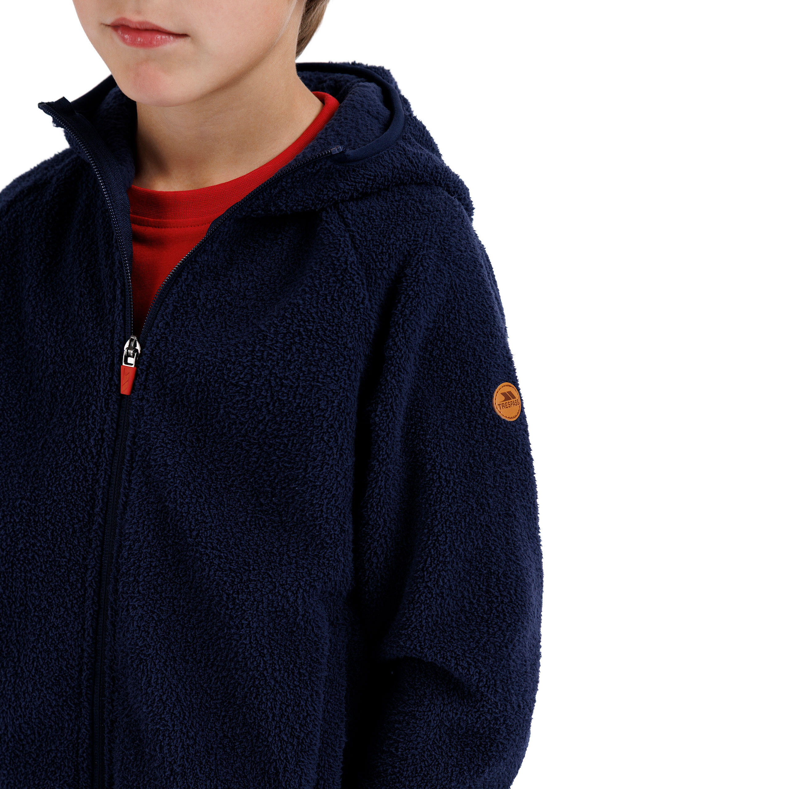 Polaire à capuche enfant Trespass Minally 5/5