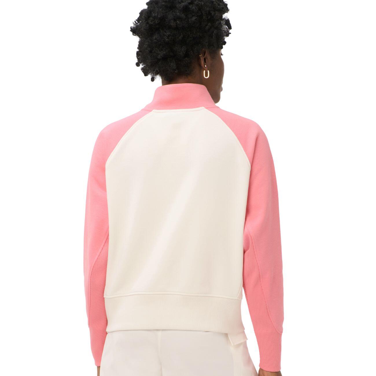 SWEATY BETTY Sweaty Betty Revive Half zip colour-block  MELROSEPINK LILYWHITE S 3/7