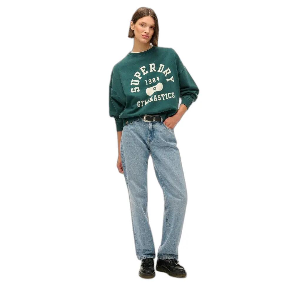Felpa oversize con stampa donna Superdry Athletic Essentials 3/5