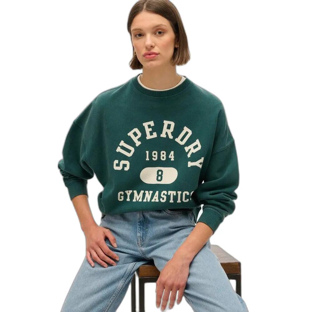 Felpa oversize con stampa donna Superdry Athletic Essentials 2/5