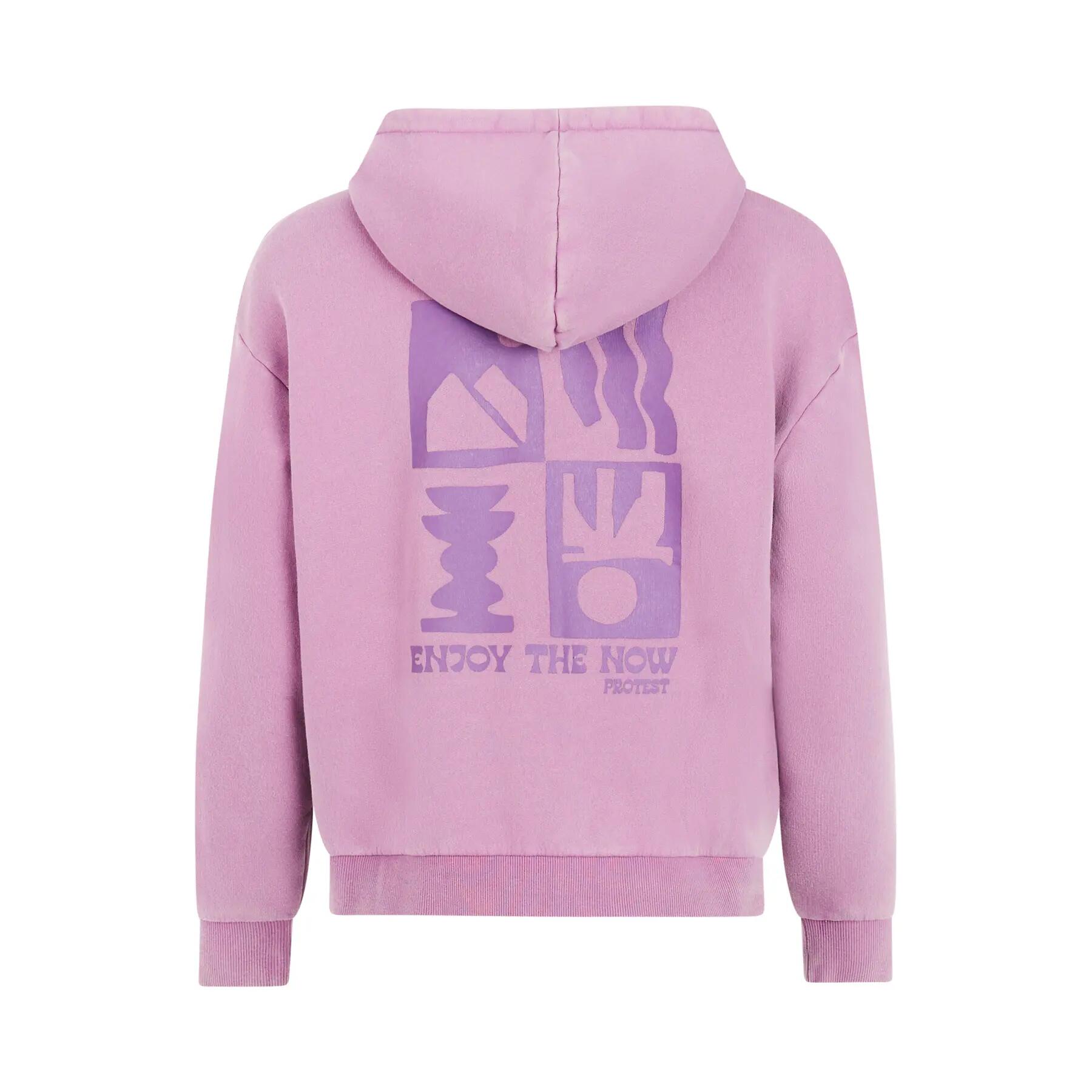 Sweatshirt à capuche full zip femme Protest Maeve 2/2