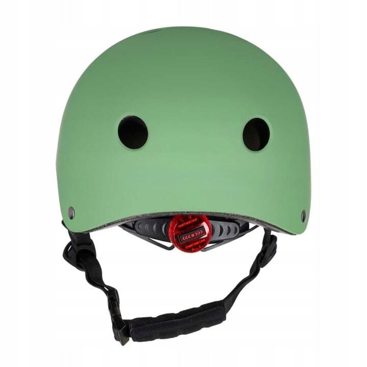 Casca protectie bicicleta copii, marimea M 55-58 cm, lumina LED, ventilatie