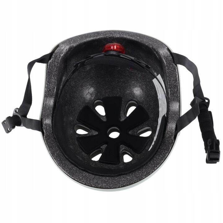 Casca protectie bicicleta copii, marimea M 55-58 cm, lumina LED, ventilatie