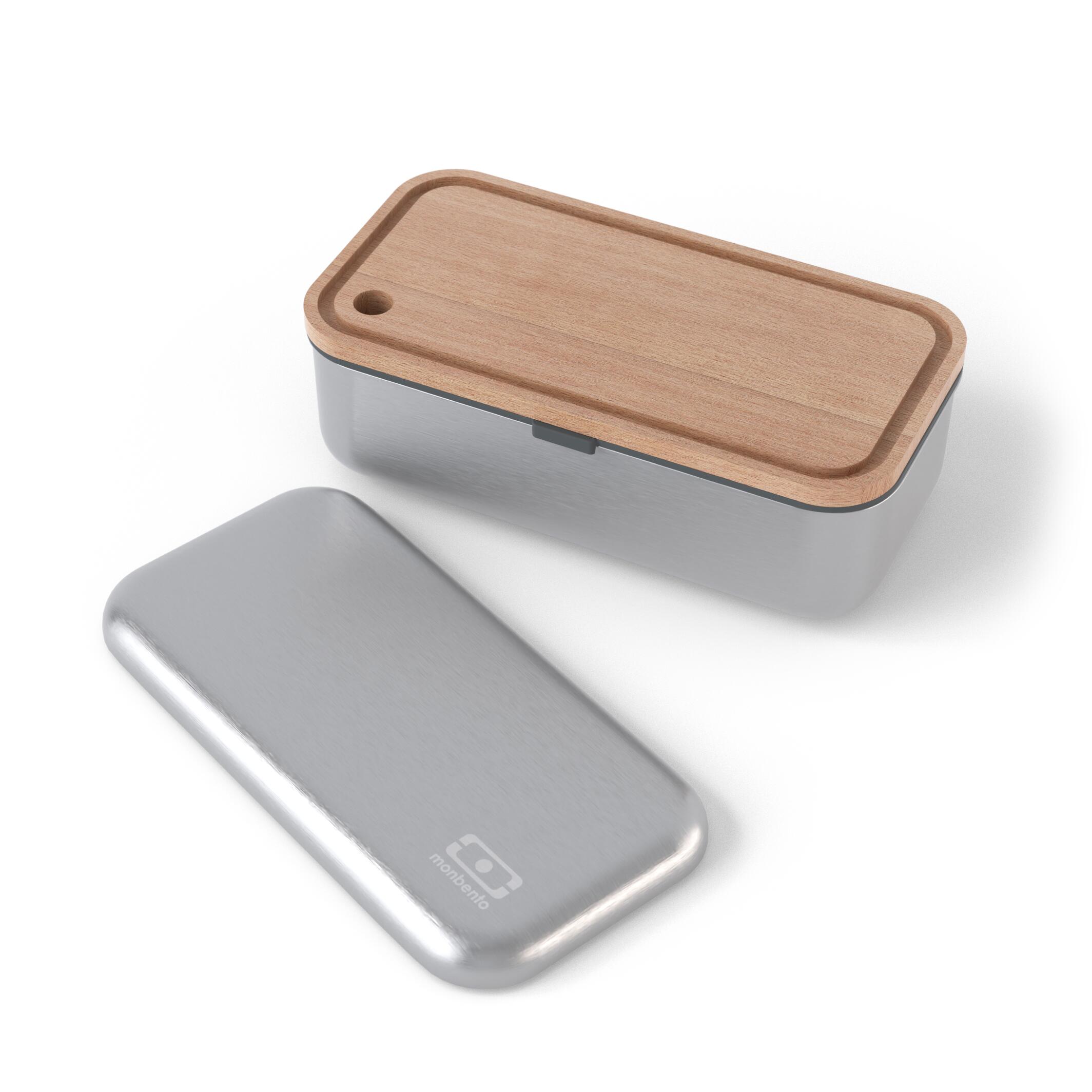 Set boite repas métal 700ml Canyon + planche découper|Adulte|Bureau, pique-nique 2/6