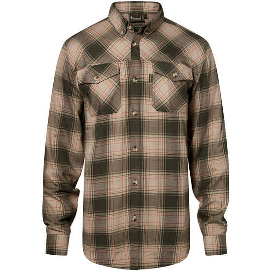 Pinewood Finnveden Forest Flannel Shirt Herren (Olive/D.Green) Größe 3XL