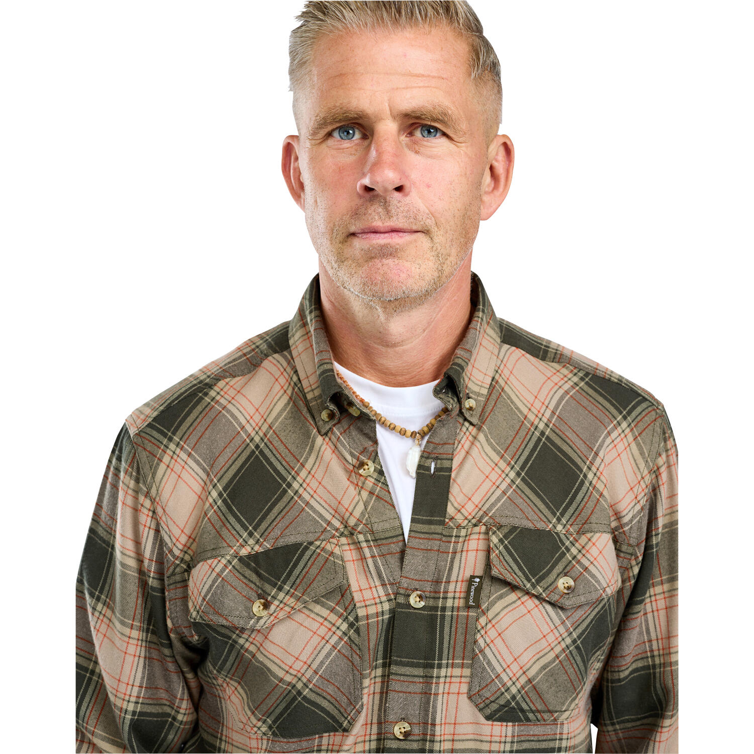 Pinewood Finnveden Forest Flannel Shirt Herren (Olive/D.Green) Größe 2XL 3/5