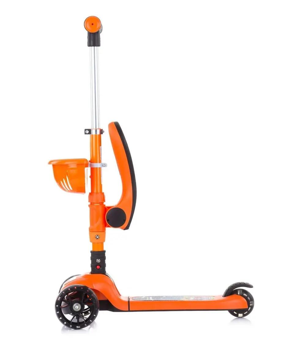 Infantil Paseo Patinete evolutivo 2 en 1 correpasillos NEO RIDER Orange 3/5