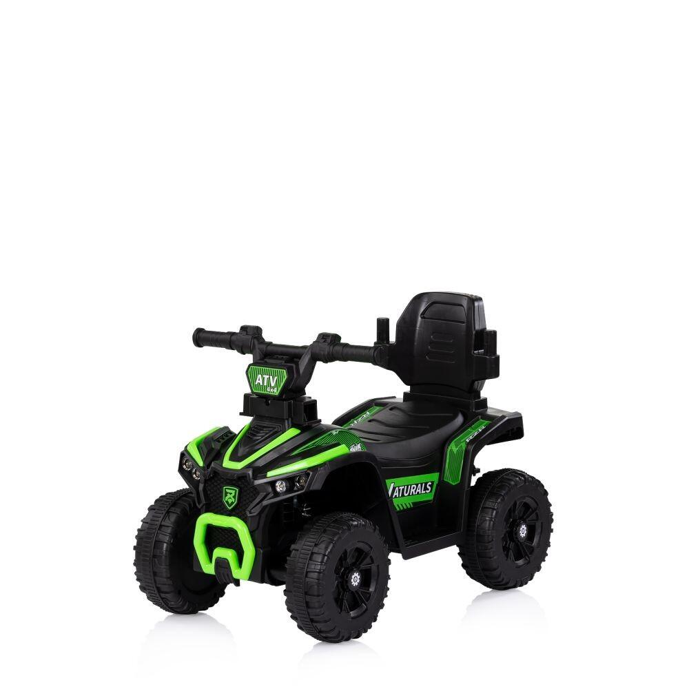Infantil Paseo Correpasillos ATV 2 en 1 empuje parental luces Green 3/5