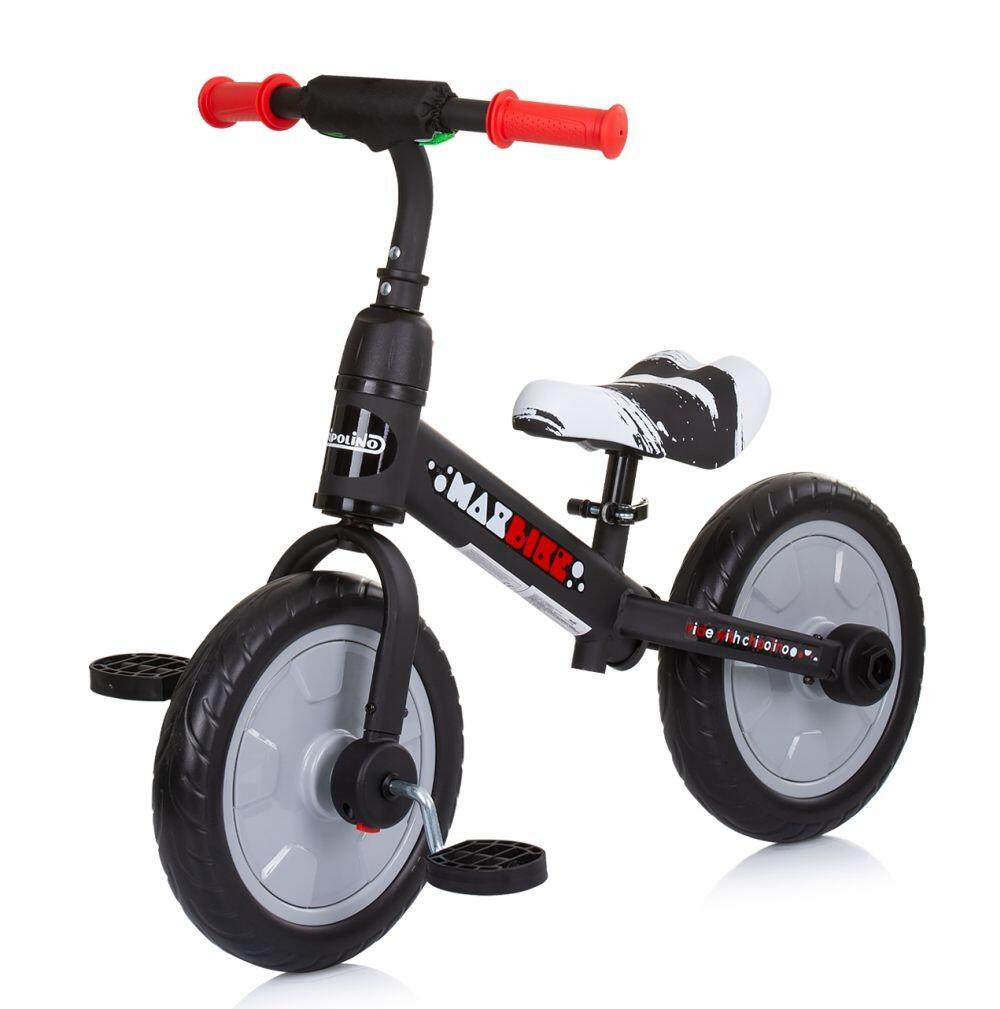 Infantil Paseo Bicicleta evolutiva 2 en 1 equilibrio pedales MAX BIKE Grey 3/3
