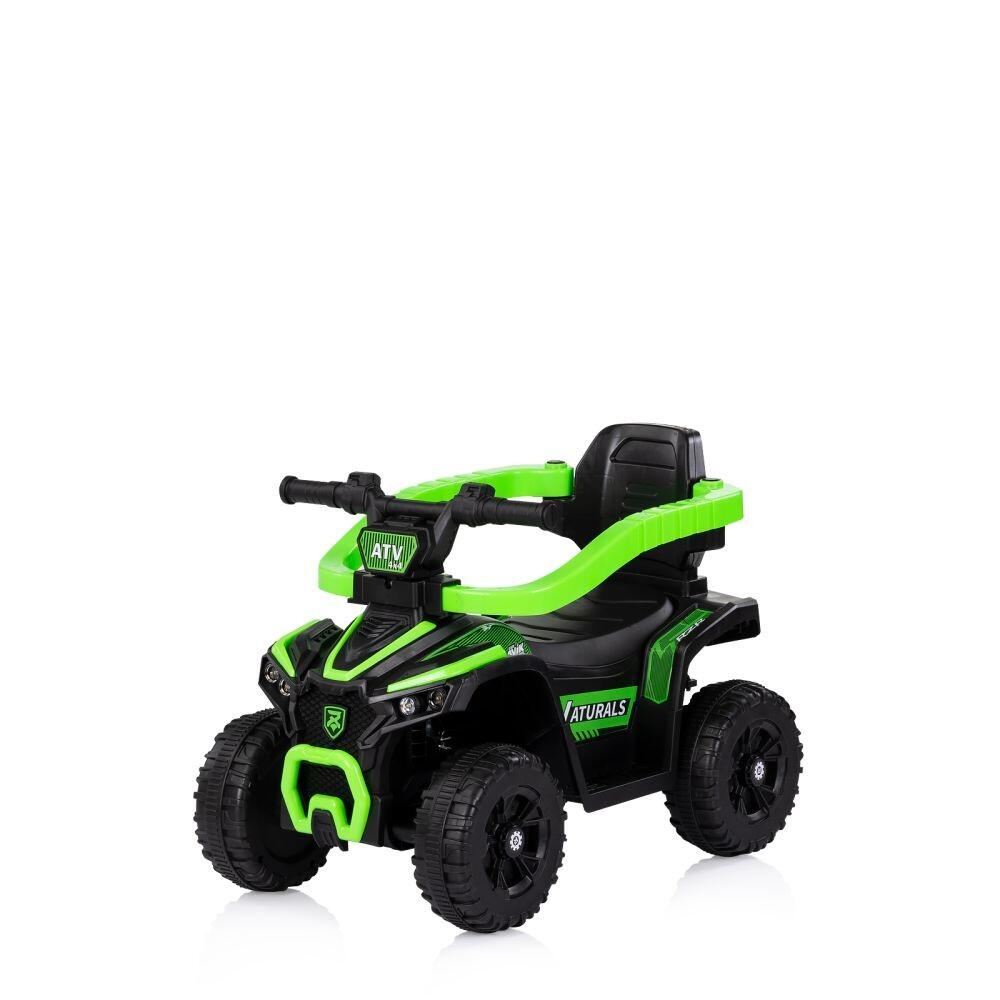 Infantil Paseo Correpasillos ATV 2 en 1 empuje parental luces Green 2/5