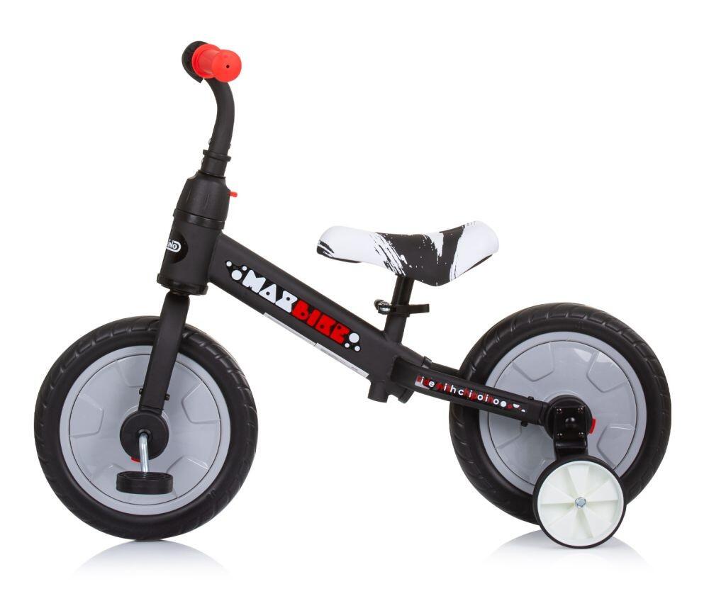 Infantil Paseo Bicicleta evolutiva 2 en 1 equilibrio pedales MAX BIKE Grey 2/3