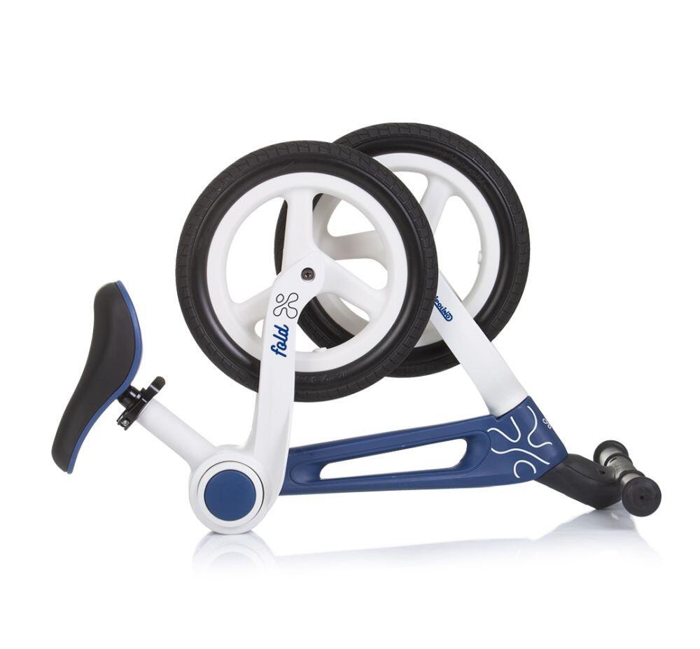 Infantil Paseo Bicicleta equilibrio plegable ajustable FOLD X Navy 5/5