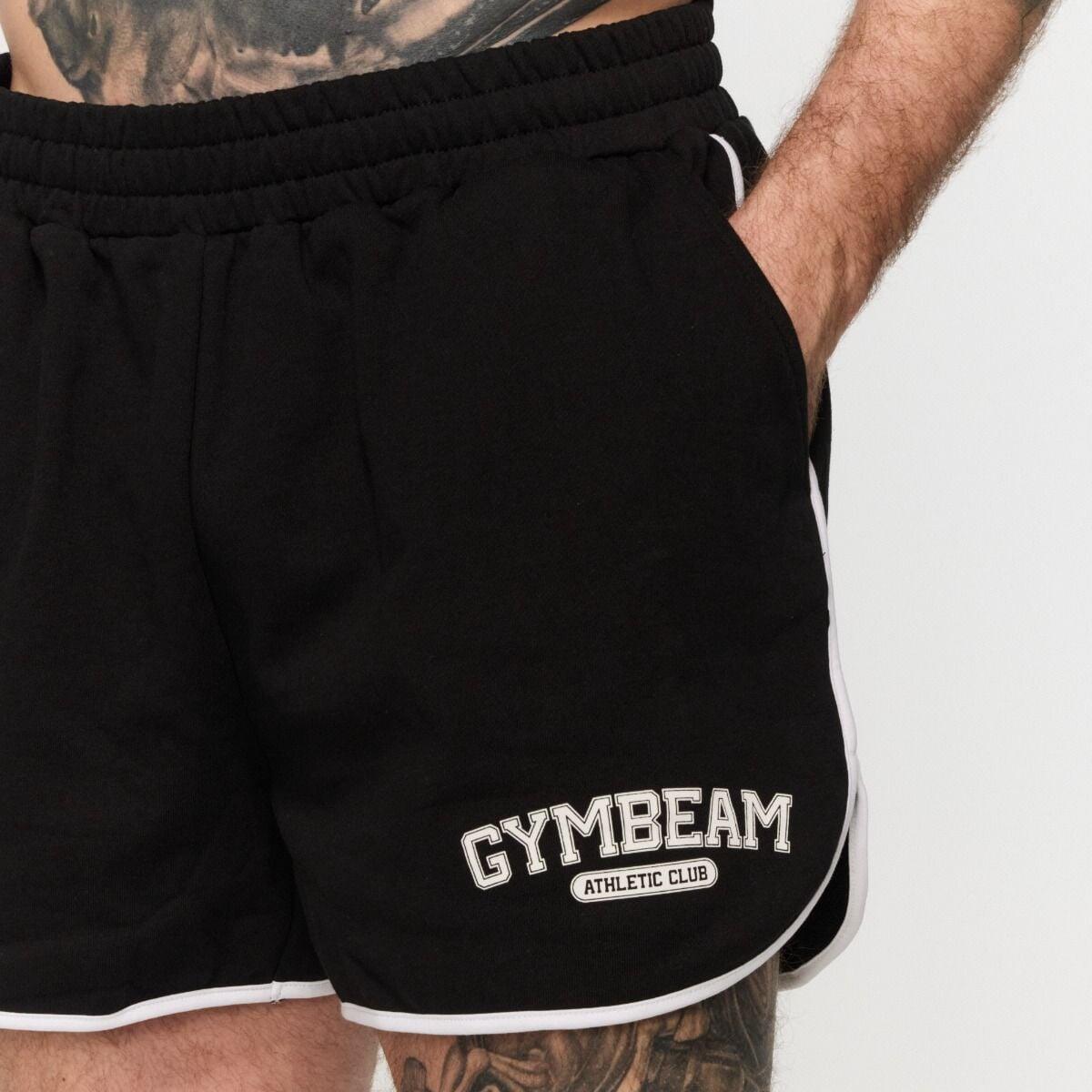 Uomo fitness pantaloncini 320 GSM neri Varsity 4/5