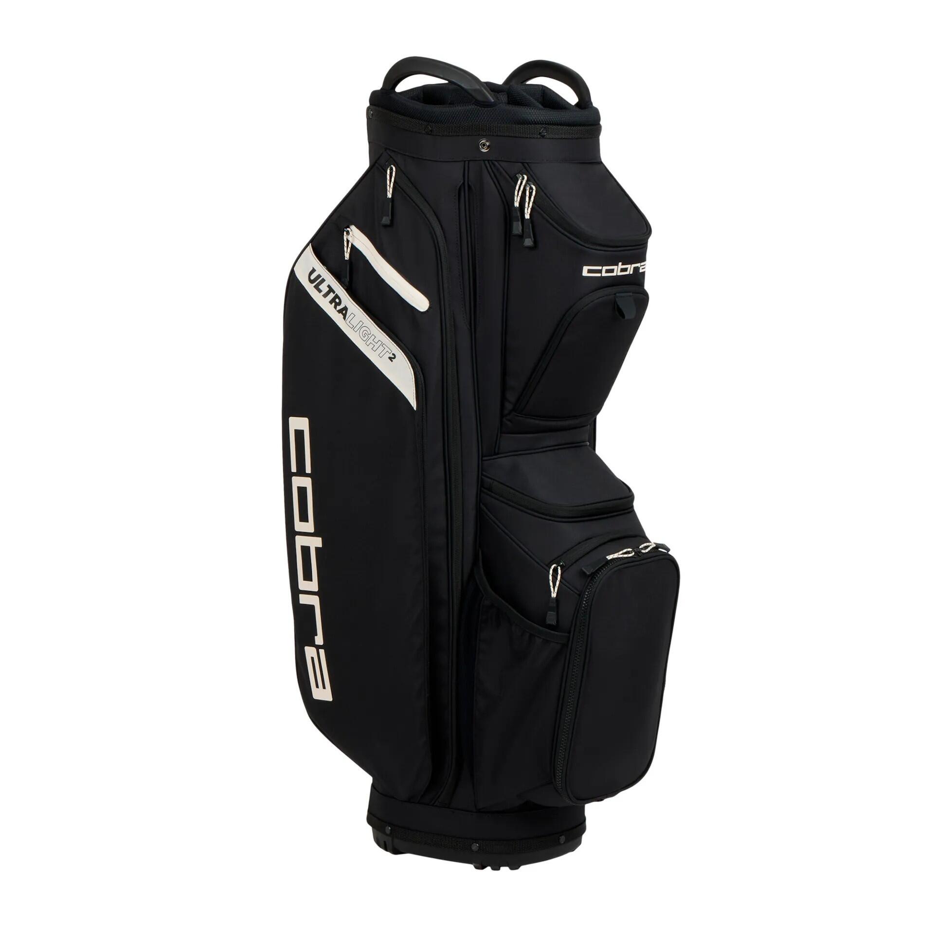 Bolsa Golf Cobra Ultralight 2 Cart Bag Negro y Blanco 2/4