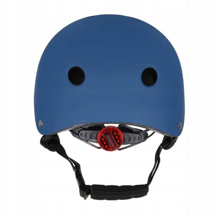 Casca protectie bicicleta copii, marimea M 55-58 cm, lumina LED, ventilatie