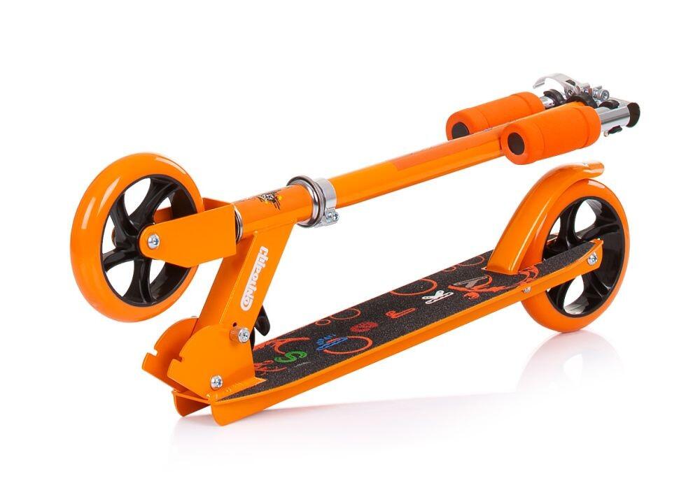 Infantil Paseo Patinete plegable aluminio SHARKY ABEC-7 Orange 3/3