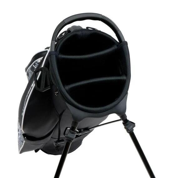 Borsa da golf Cobra Ultralight 2 Carry Bag, nera e bianca 3/3