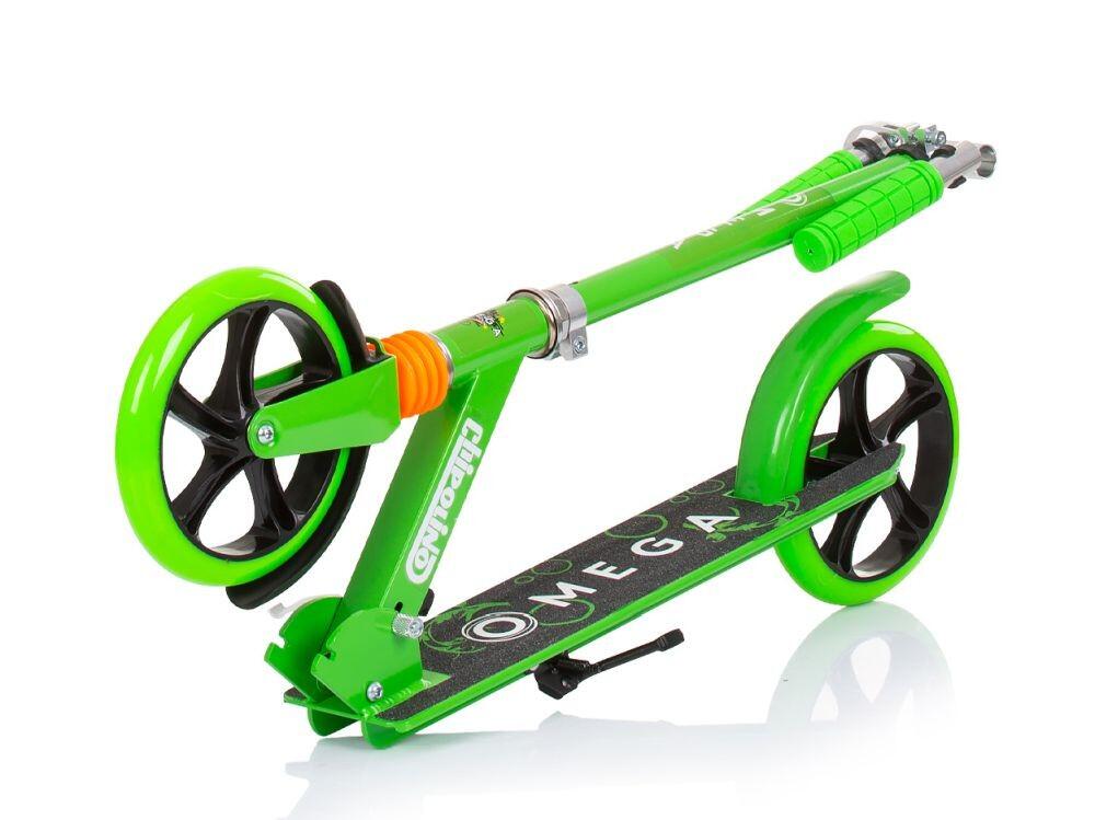 Infantil Paseo Patinete plegable aluminio OMEGA 200mm ABEC-7 Green 3/3