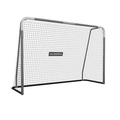 Voetbaldoel roco lite 240 met net en nylon haken - 240x160 cm