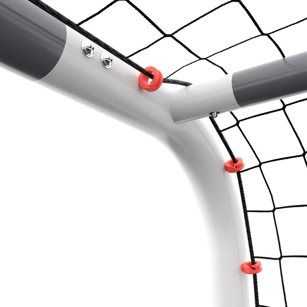 Porta da calcio RoCo Lite 300 con rete e ganci - 300x200 cm 3/3
