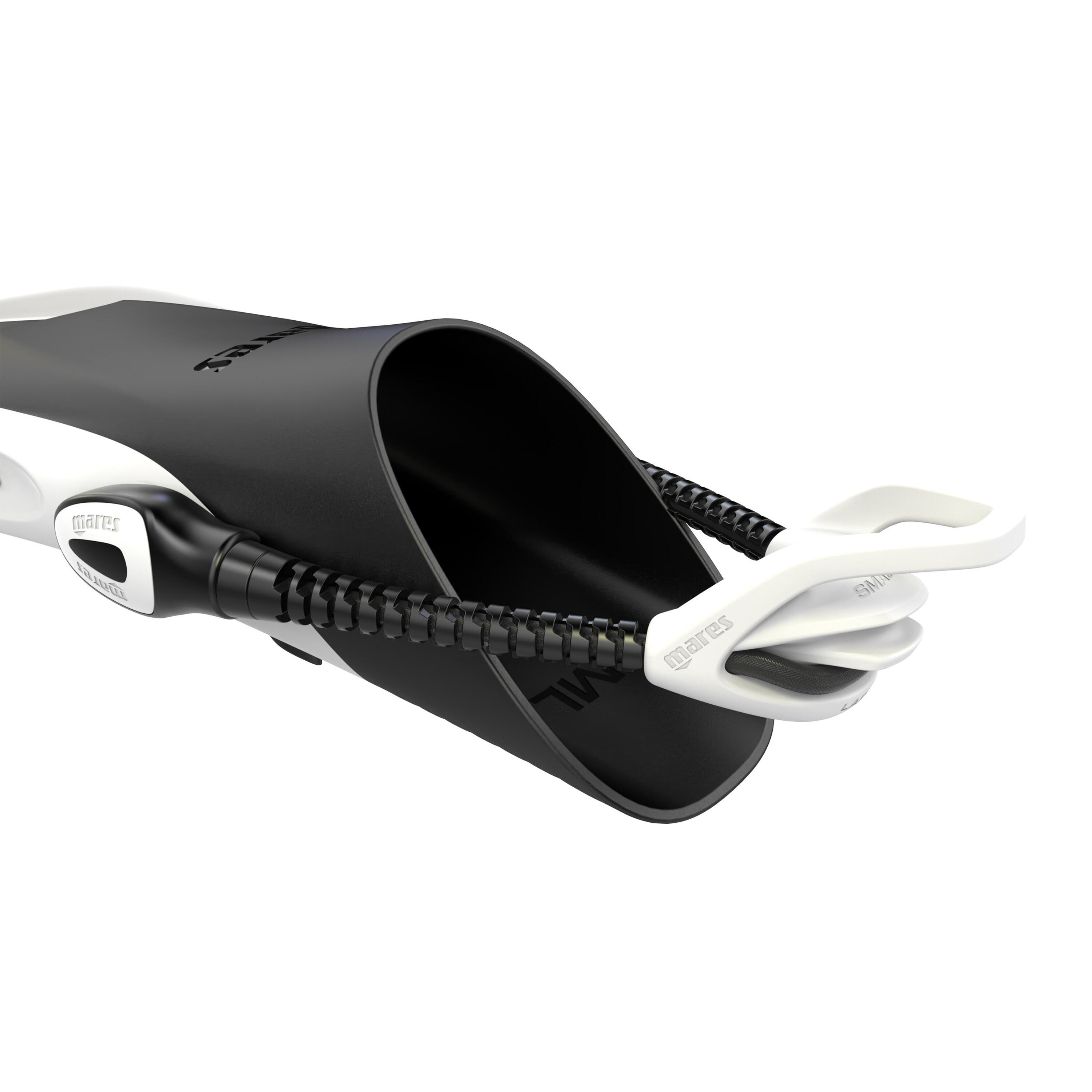 Pinne Avanti Pure-X Regolabili Channel Thrust Bungee Strap Immersione 4/5