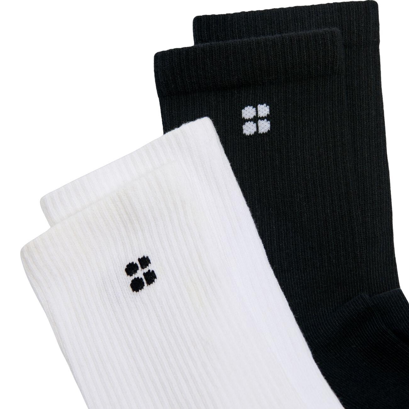 Lot de 2 paires de chaussettes Sweaty Betty Pilates Crew Gripper 2/6