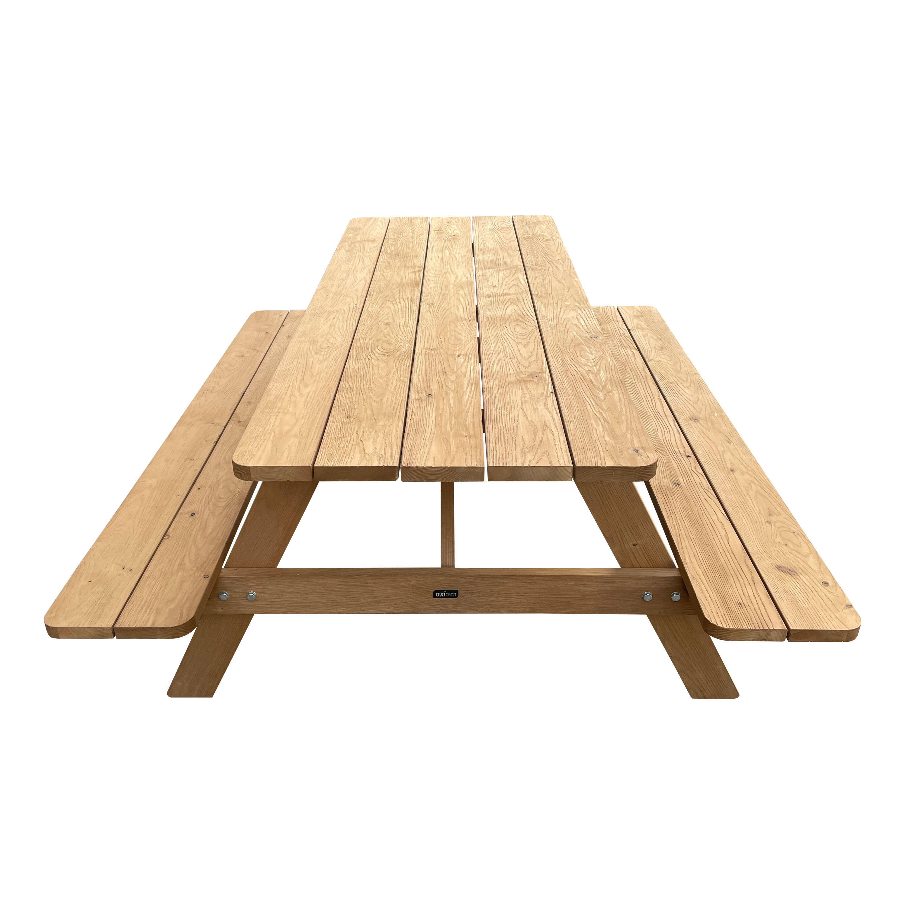 AXI Jean Table de pique-nique en bois, 6 personnes - Marron 5/6