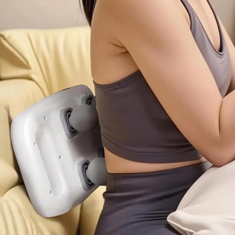 Aparat de masaj corporal,, 20 niveluri intensitate, 12W, afisaj LCD, cablu USB-C