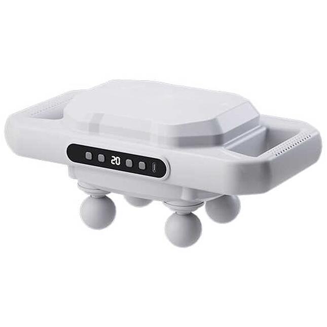 Aparat de masaj corporal,, 20 niveluri intensitate, 12W, afisaj LCD, cablu USB-C