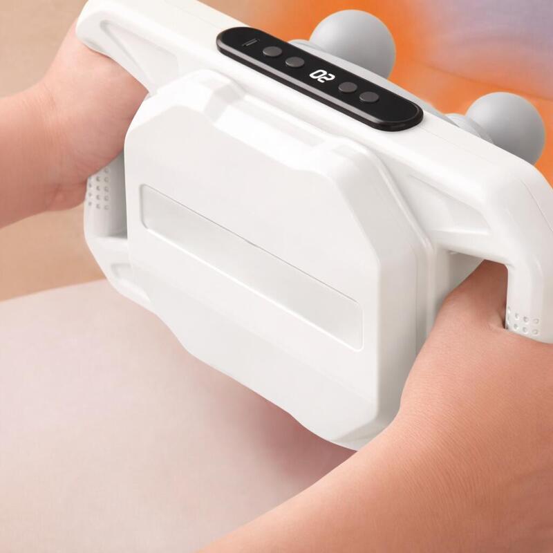 Aparat de masaj corporal,, 20 niveluri intensitate, 12W, afisaj LCD, cablu USB-C