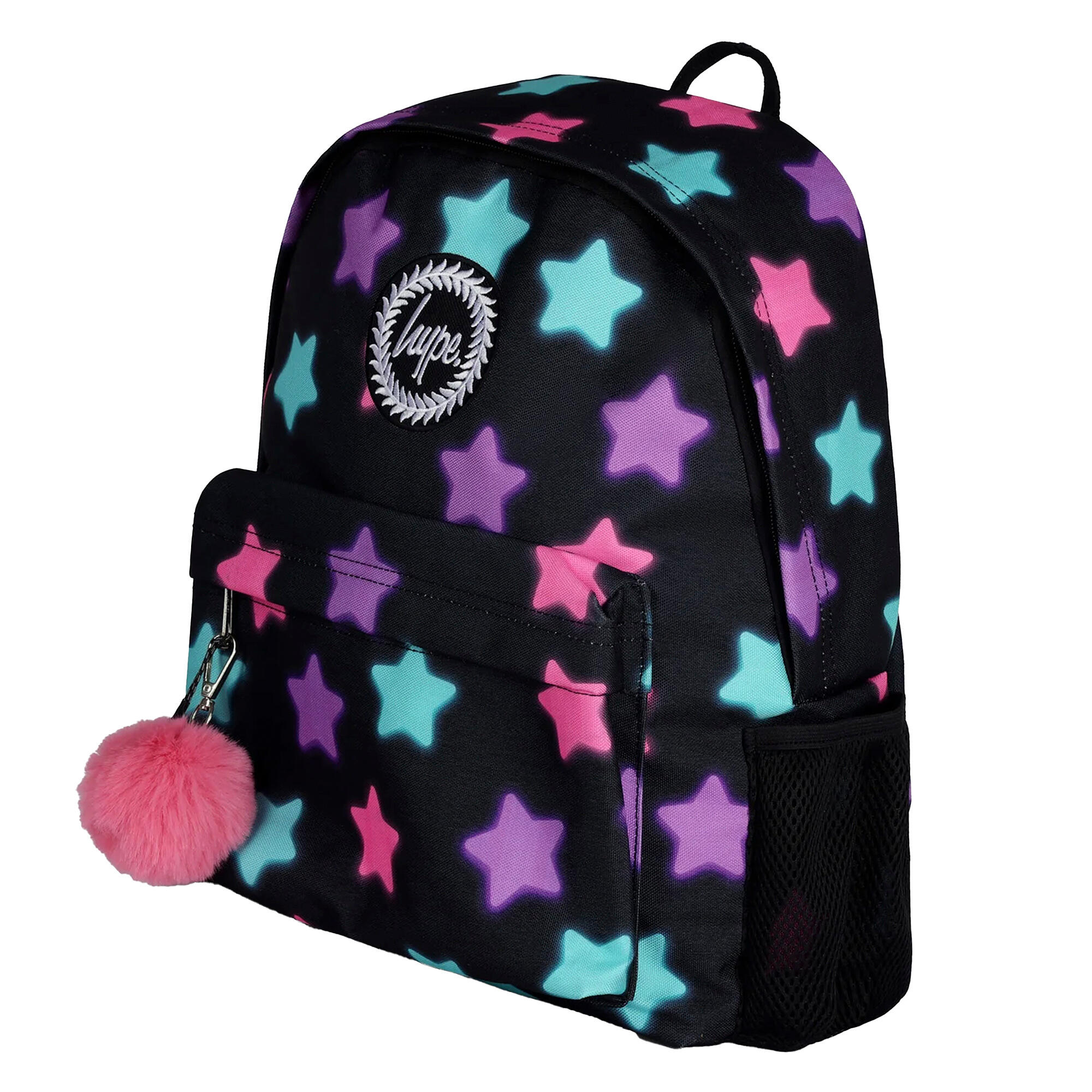 Hype - Sac à Dos Unisexe Noir Étoiles, Bretelles Rembourrées 4/5