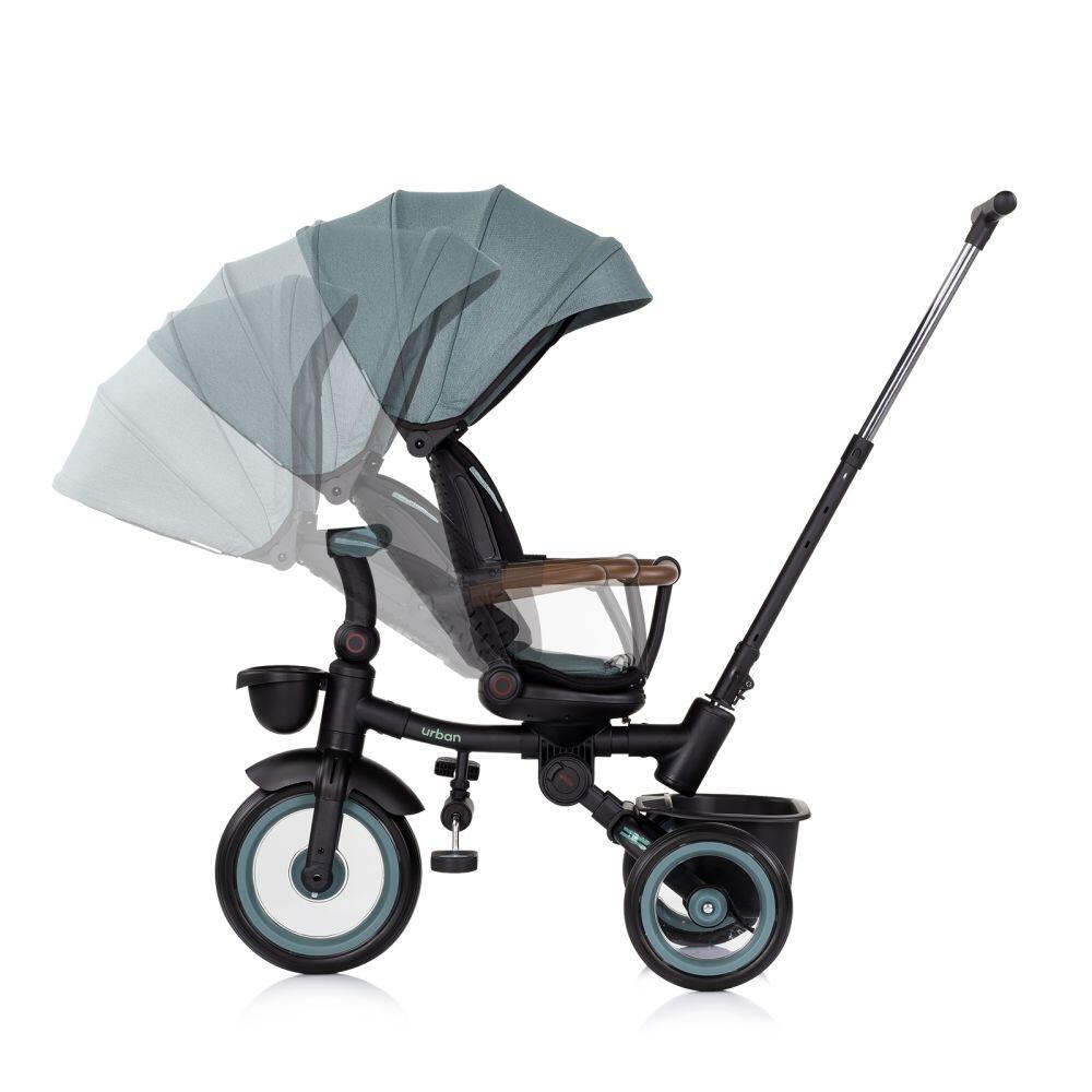 Infantil Paseo Triciclo plegable evolutivo 2 en 1 empuje pedales URBAN Basil 3/5